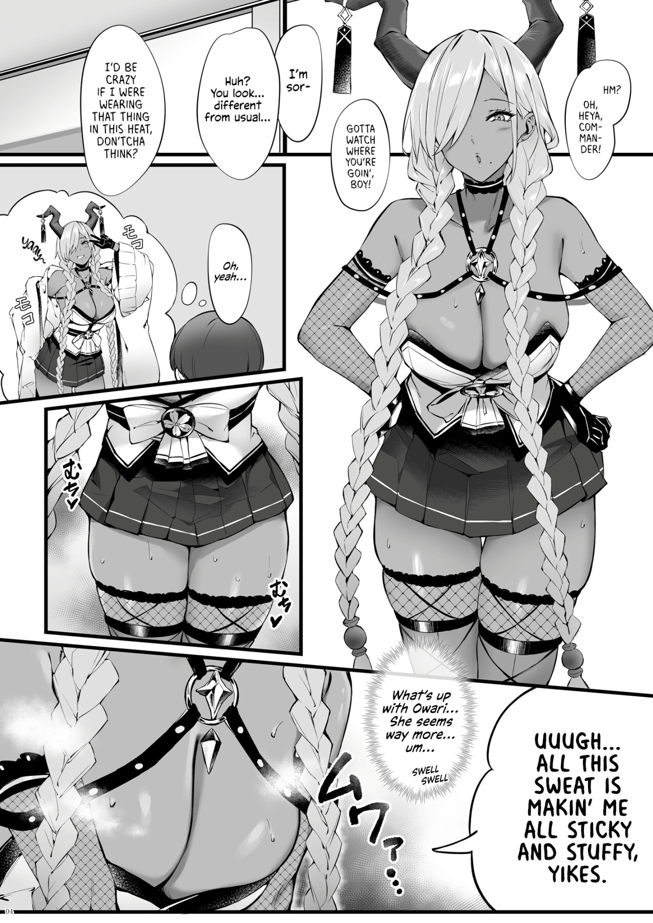 Hentai Manga Comic-Owari and Commander's Super High Sex Drive-Read-3